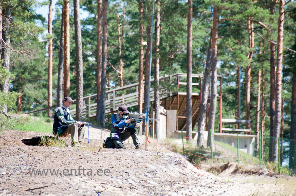 Kaidu and Heli Jalakas on Lane 6